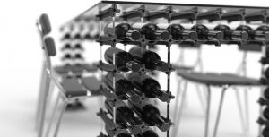 wine rack wine storage kit