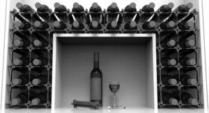 wine rack wine storage kit